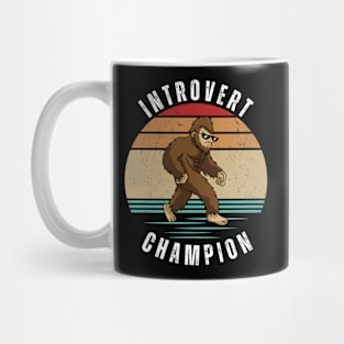 Sasquatch Introvert champion Mug